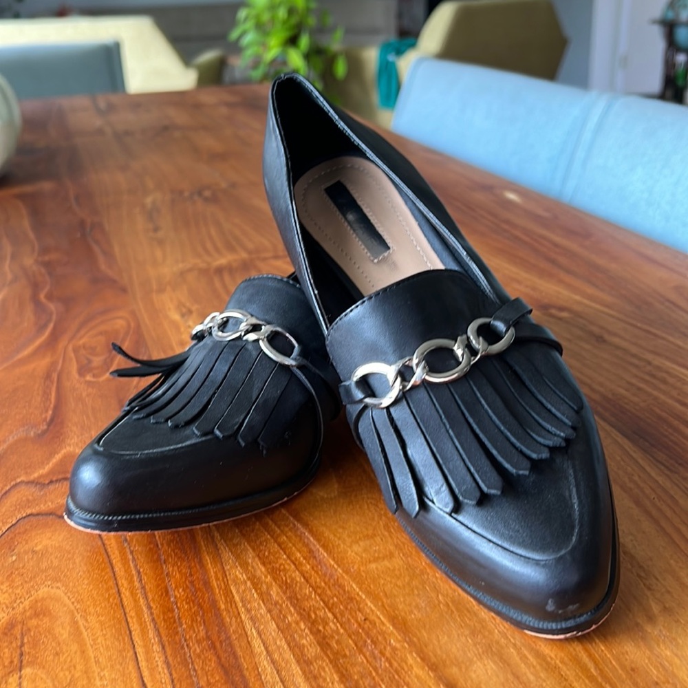 Langley loafers, only worn once. Size 6 true to size